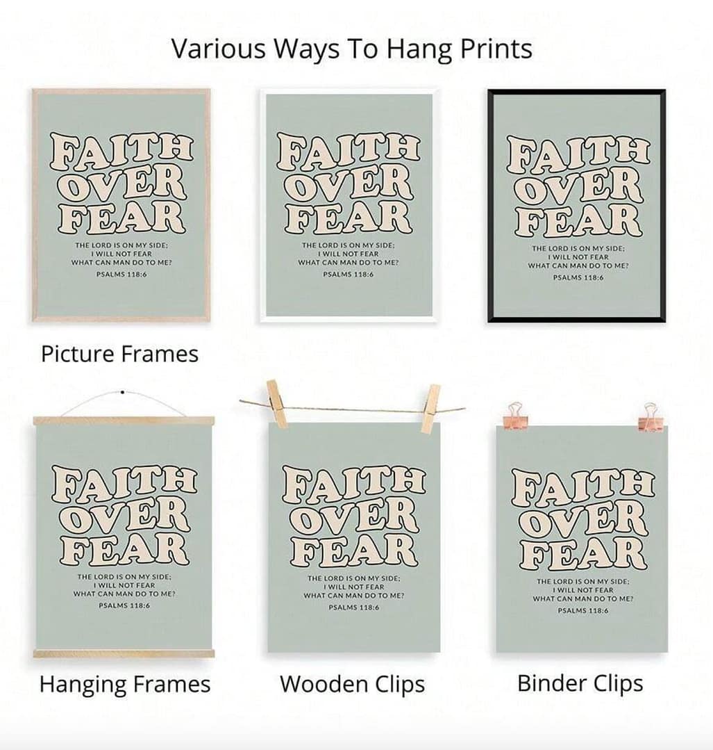 Poster - Faith Over Fear - Image 4